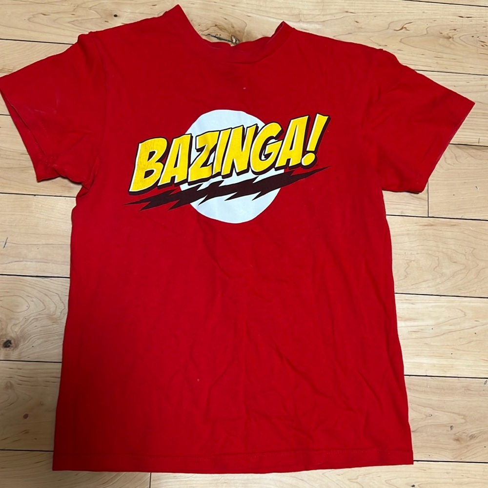 Ripple Junction Big Bang Theory red t-shirt